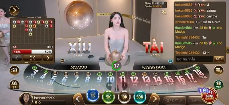 Cách chơi tài xỉu